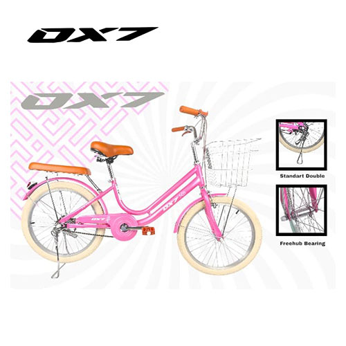 Mini 26 Pink Ban Putih